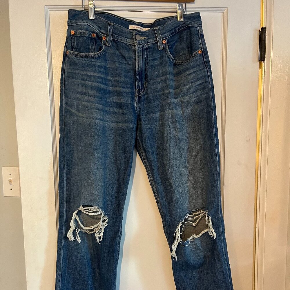 Levi's Dark Wash Low Pro Straight size 29